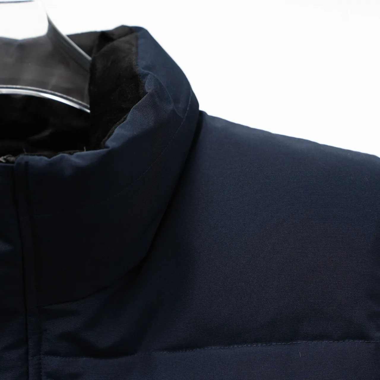 P340 CANADA GOOSE丨Canada Goose Slant Pocket Stand Collar Down Vest Color: Dark Blue Red Label Size: XS-XXL